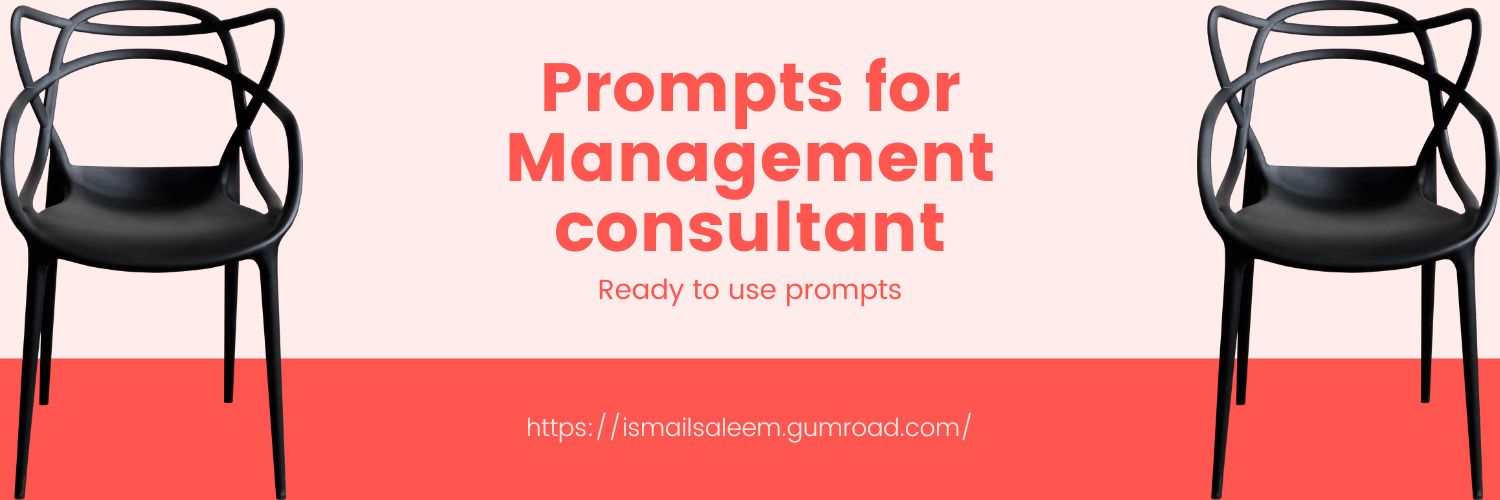 Google Gemini Prompts for Management Consultant