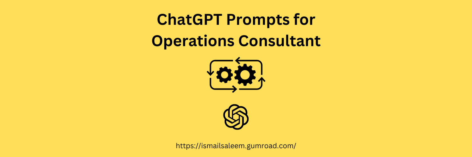 DeepSeek Prompts for Operations Consultant