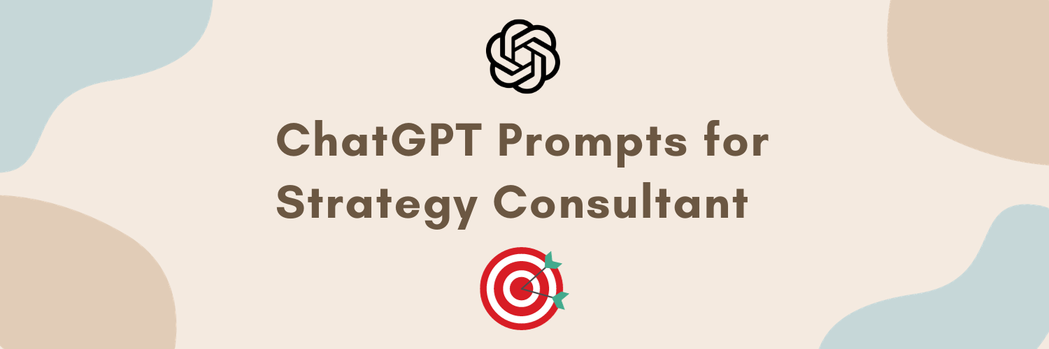 DeepSeek Prompts for Strategy Consultant