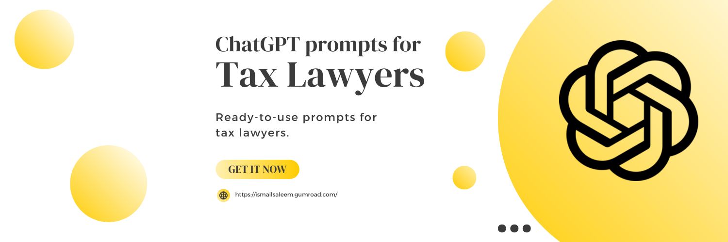 Mistral Prompts for Tax Lawyers